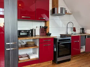 Forest apartment with wood-burning stove & rooftop terrace · Dogs OK - Image 4