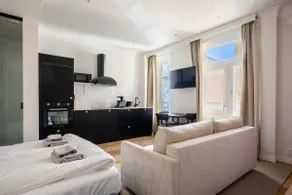 Very Cental Scandic Studio Apartment with Balcony - Image 3