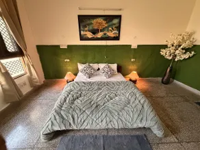 Sunlit 2BHK for 4 Near Sukhna Lake|Private Terrace - Image 2
