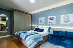 Studio with Pool, AC, and Café | Novo Hamburgo - Image 3