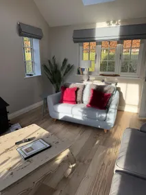 Luxury 2-Bed Lodge - Log Burner & Enclosed Garden - Image 3