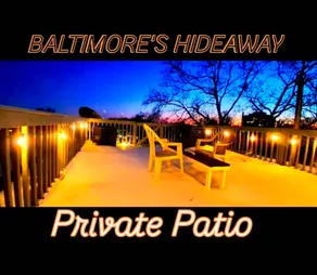 Baltimore Hideaway + Private Patio + 1pm checkout - Image 5