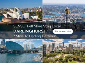 Harbour Bridge View 1BR | Free Parking | Near CBD - Image 5