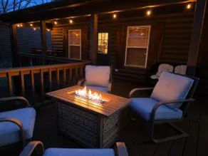 Riverfront Little Red Trout Cabin, Hot Tub & Views - Image 3