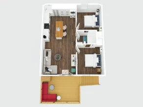 Serene getaway, refreshing, King bed, 75” TV - Image 5