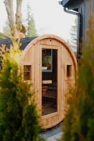 Timber & Tide | Secret Attic | Barrel Sauna | AC - Image 3