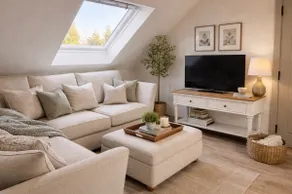 Modern and plush flat with roof garden - Image 4