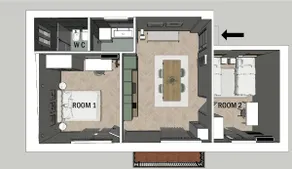 2 Rooms Apt 2mins to Rho Fiera 25mins to Duomo - Image 5