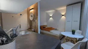 Modern micro apartment with kitchen & bathroom - Image 4