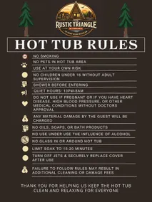 The Rustic Triangle A-Frame with Hot Tub - Image 5