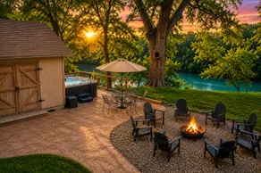 Stunning Rivrefront 3BR with Hot tub, water view! - Image 3
