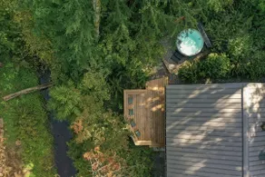 2 Homes in 1: 2 Hot Tubs, Creekside Deck, Upscale - Image 5