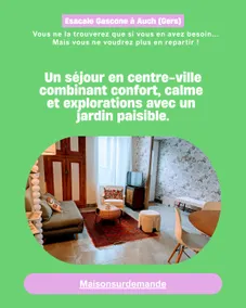 Downtown house, 67 m², terrace & garden - Image 2
