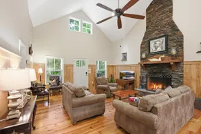Riverfront Escape w Deck, Porch and Fenced Yard - Image 4