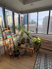 Tropical Bossa Studio | King Bed Downtown + AC - Image 4