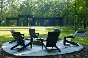 Fireplace * Glass Walled Retreat * Fenced Garden - Image 3