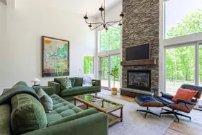 NEW: A Sleek Glass Walled Retreat in Narrowsburg - Image 3