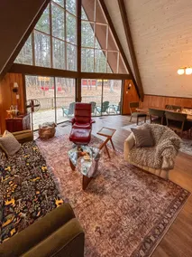A-Frame; Near Lake-Waterfalls-Hiking Trails - Image 2