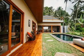 Joyluck Royal Private Villa Ubud Rice Field View - Image 2