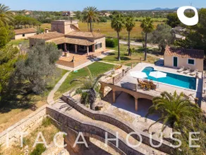 Villa with pool and stone tower, Es Trenc - Image 2