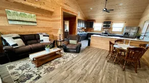 Radiant Oaks Retreat | Rustic-Modern Ranch Cabin - Image 3