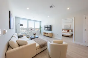 Luxe 2BR Retreat 5Min PATH to NYC Rooftop and Gym - Image 3