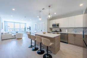 Luxe 2BR Retreat 5Min PATH to NYC Rooftop and Gym - Image 4