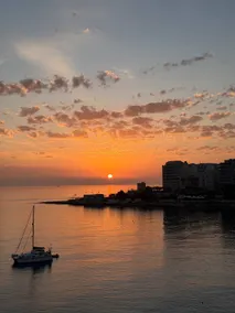 Seafront 1BR w/ Balcony & Views | St Julian's - Image 4