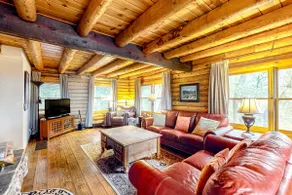 3BR Mtn-view cabin w/hot tub, grill, & wood stove - Image 2