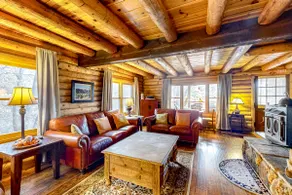 3BR Mtn-view cabin w/hot tub, grill, & wood stove - Image 3