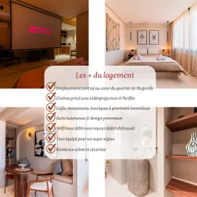 Suite Afra - Cinéma privé & Central - Image 5