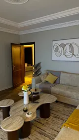 1 bedroom apartment, living room + movie theater - Image 4
