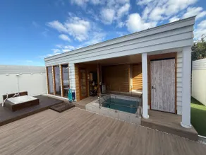 Private villa limited to one group per day The sea view from the terrace promises to be a memorable and special experience. - Image 5