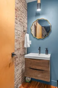 Historic loft -exposed brick & heart pine floors - Image 5