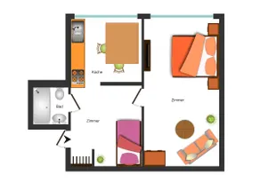 Family Apartment City 4 Gäste Air Condition Parken Frei - Image 3