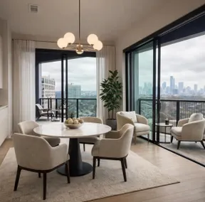 Lux 2BR 180° Atlanta Skyline View + Free Parking - Image 5
