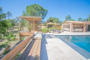 Saint-Paul-en-Forêt, villa 10 p, 5ch, AC, piscine - Image 2