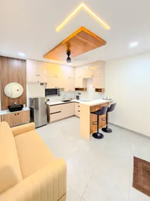 AC 1 BHKl Near Amritapuri|Kitchen|Parking|2 guests - Image 3