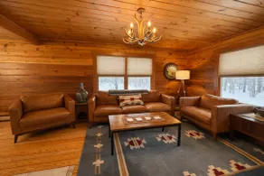 Log Cabin w/ Wraparound Porch & Scenic Train Views - Image 5