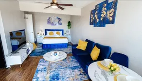 Serene Studio Haven Downtown Austin View - Image 2