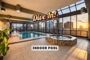 Central Downtown Flat w/ Free Parking • Pool • Gym - Image 2