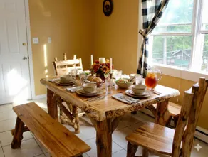 Village Vantage 2BR | Fireplace+ Partial Lake View - Image 2