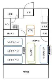 14 min walk from Kumamoto Station/1 free parking space/washing machine + dryer included/max 7 people/USB-C compatible/ideal for families and groups - Image 4