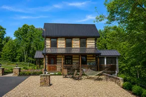 Private Log Cabin Retreat w/ Hot Tub and Fireplace - Image 2