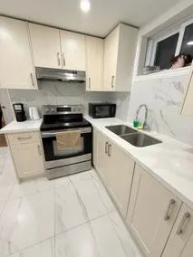 Modern 1BR • Private Entry • Kitchen & W/D - Image 3