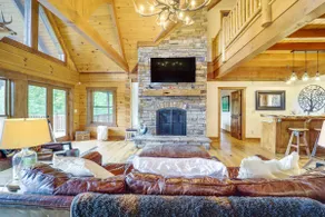 Game Room + Deck: Spacious Spruce Pine Retreat! - Image 3