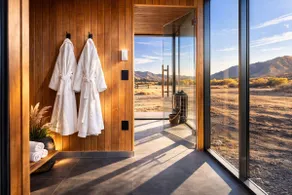 Luxury Glass Tiny House and Sauna - Image 5