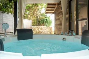 Private rental overlooking the blue of Kouri, Okinawa | Enjoy island time in the open-air jacuzzi | Max 4 guests - Image 3