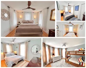 Classic Coastal Family Home | Walk to Sea;King Bed - Image 2