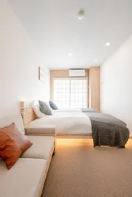 Kuromon 4 min｜Namba 10 min｜25sqm Twin｜Dotonbori - Image 2